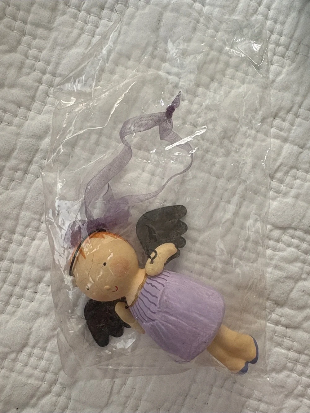 Hallmark 2001 One Little Angel Keepsake Ornament. Paper Composition/metal. Nice